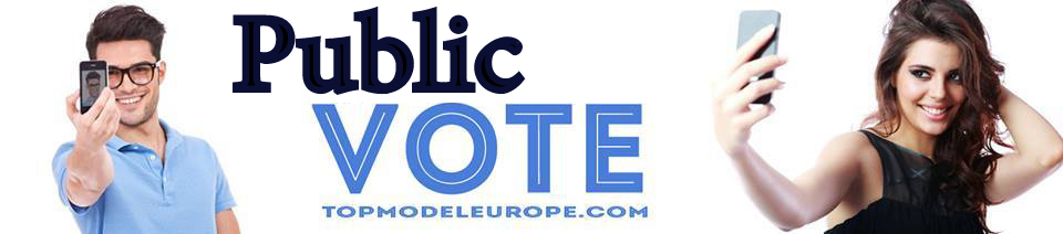 Top Model Europe - Votação pública